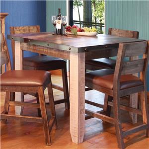 42" Counter Height Dining Table